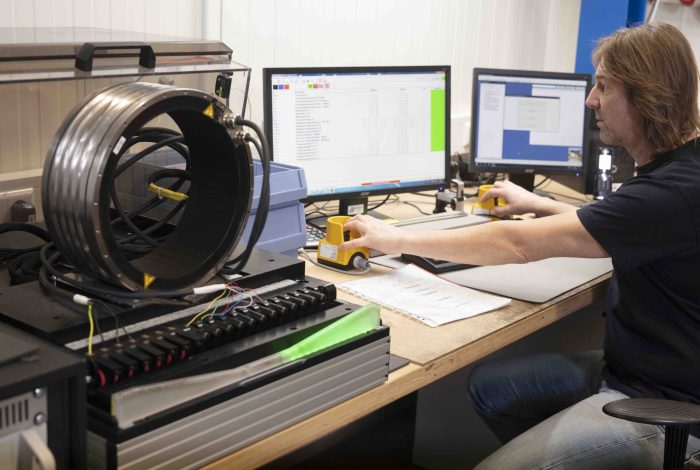 Mitarbeiter am Computer