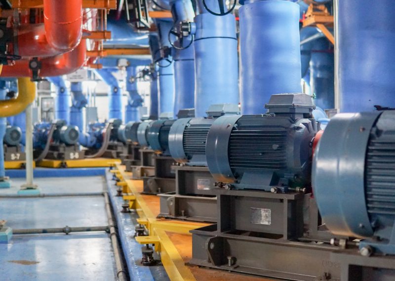 Pumpanlage von Fischer Elektromotoren Service nach Retrofit Motoren erneuerung durch Fischer Retrofit